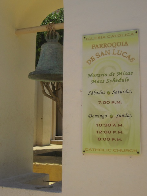 Mass times for the Catholic Church in Cabo San Lucas