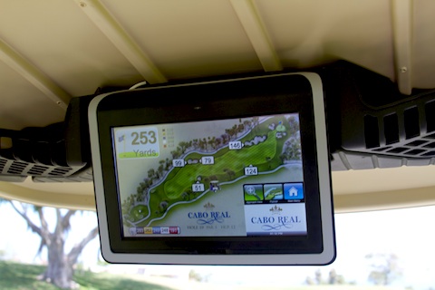 Most golf carts in Cabo feature GPS