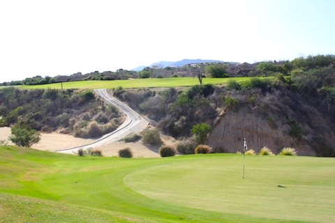 Mountain #5 at the Palmilla Golf Course in Cabo San Lucas Mexico is one of their signature holes